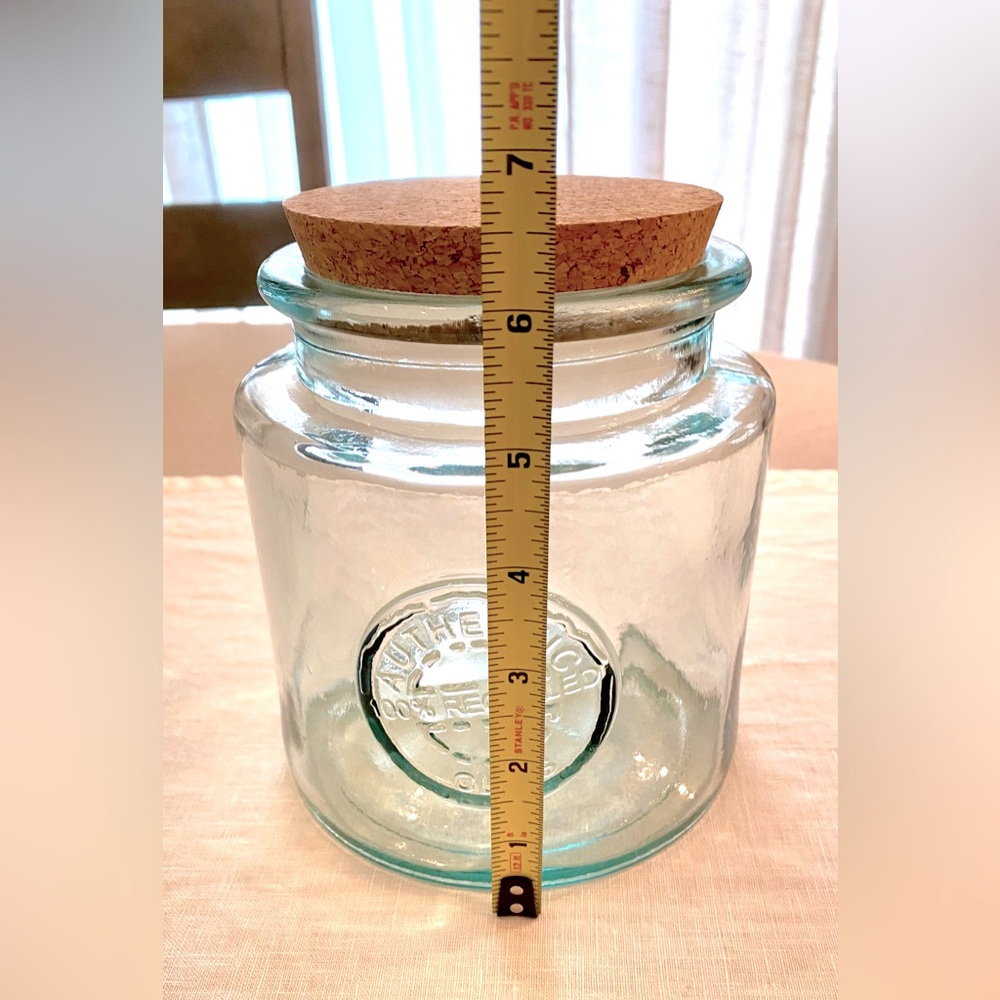 (2) Jars with Cork Lids. - Picture 5 of 8